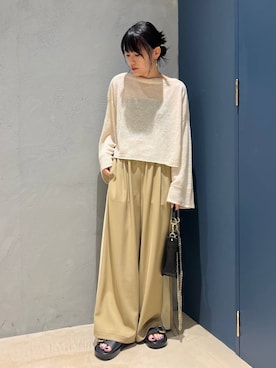 nnhk16さん（レディース・157cm）の夏コーディネート