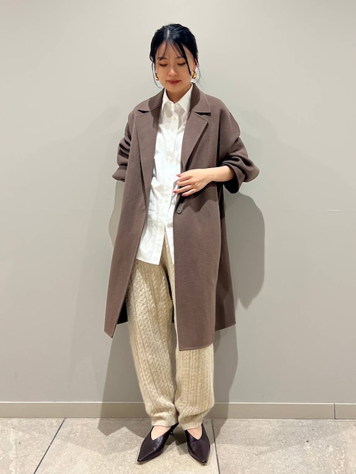 Curensology(カレンソロジー)/シャギーケーブルニットパンツ