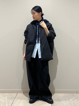 「Curensology（カレンソロジー）のアイテム（その他パンツ）」を使った、nnhk16さん（レディース・157cm）の秋コーディネート