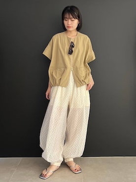 nnhk16さん(レディース・157cm)の夏コーディネート