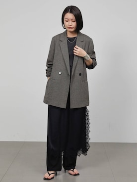 nnhk16さん（レディース・157cm）の春コーディネート