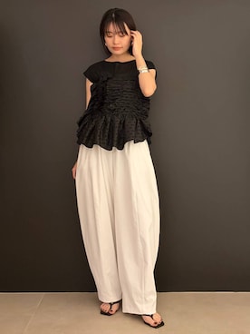 nnhk16さん（レディース・157cm）の夏コーディネート