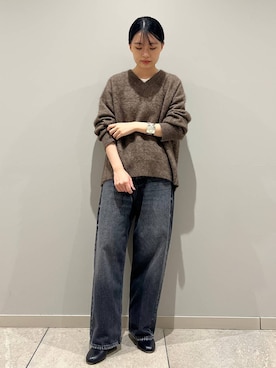 「アイテム（その他トップス）」を使った、nnhk16さん（レディース・157cm・20代）の冬コーディネート