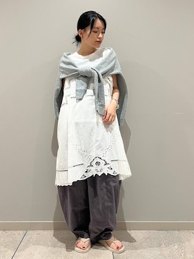 「アイテム（シューズ）」を使った、nnhk16さん（レディース・157cm・20代）の夏コーディネート