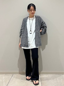「Curensology（カレンソロジー）のアイテム（サンダル）」を使った、nnhk16さん（レディース・157cm）の夏コーディネート