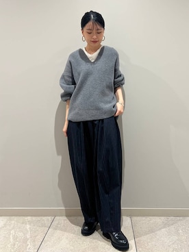 「アイテム（その他トップス）」を使った、nnhk16さん（レディース・157cm・20代）の秋コーディネート