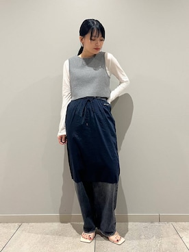 「アイテム（その他トップス）」を使った、nnhk16さん（レディース・157cm・20代）の冬コーディネート
