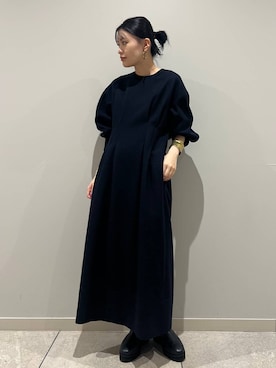 「アイテム（バングル/リストバンド）」を使った、nnhk16さん（レディース・157cm・20代）の秋コーディネート