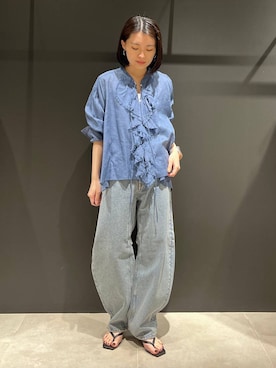 nnhk16さん（レディース・157cm）の春コーディネート