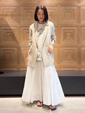 nnhk16さん（レディース・157cm）の春コーディネート