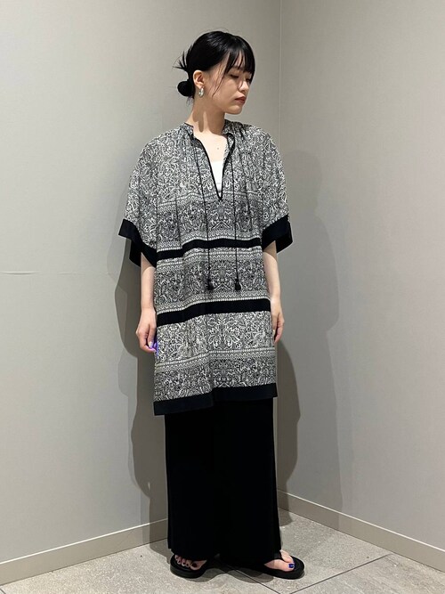 サンプル品★Curensology★ペイズリープリントワンピース★カレンソロジー Curensology（カレンソロジー）の「Curensology(カレンソロジー