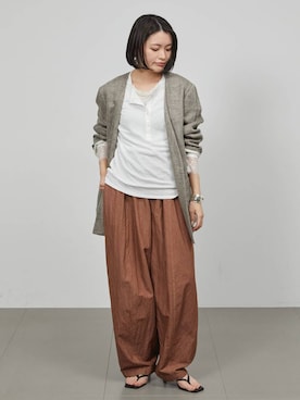 nnhk16さん（レディース・157cm）の春コーディネート