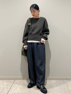 「アイテム（その他トップス）」を使った、nnhk16さん（レディース・157cm・20代）の秋コーディネート