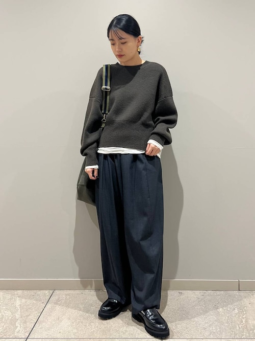 Curensology(カレンソロジー)/＜C.S.G＞ウールジップニットプル