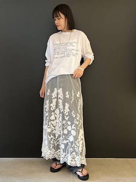 nnhk16さん(レディース・157cm)の夏コーディネート