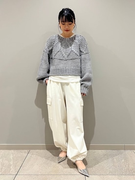 「アイテム（その他トップス）」を使った、nnhk16さん（レディース・157cm・20代）の秋コーディネート