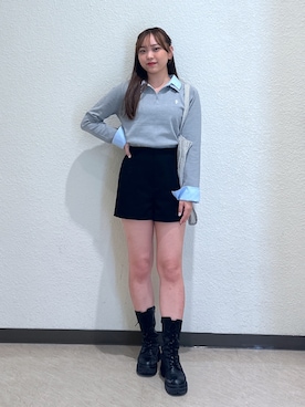 「FREE'S MART（フリーズマート）のアイテム（トートバッグ）」を使った、saara730さん（レディース・157cm）の秋コーディネート