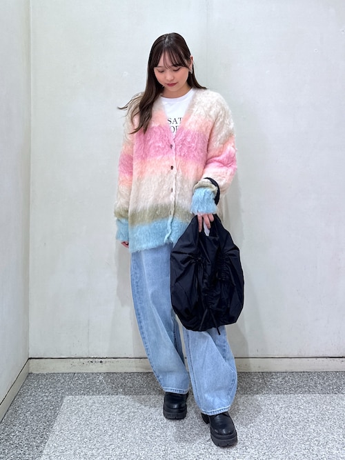 ◇【3サイズ展開XS-M】デニムエッグパンツ【低身長サイズ有