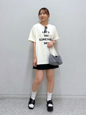 saara730さん（レディース・157cm）の夏コーディネート