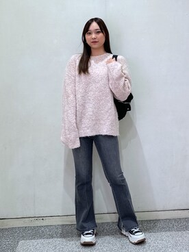 saara730さん（レディース・157cm）の冬コーディネート