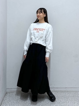 「FREE'S MART（フリーズマート）のアイテム（PC・スマホグッズ/家電）」を使った、saara730さん（レディース・157cm）の秋コーディネート