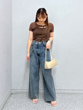 saara730さん（レディース・157cm）の夏コーディネート