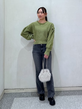 saara730さん（レディース・157cm）の冬コーディネート