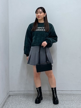 saara730さん（レディース・157cm）の冬コーディネート