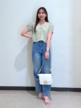 「ホルターネック」｜saara730さん（レディース・157cm）の夏コーディネート