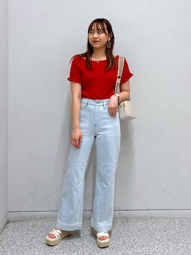 saara730さん（レディース・157cm）の夏コーディネート