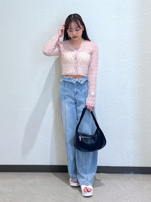 tシャツ 「追加生産」シアーチュールカーディガン レディース FREE'S MART tシャツ 「追加生産」シアーチュールカーディガン