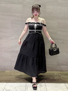 yuikaさん（レディース・159cm）の夏コーディネート