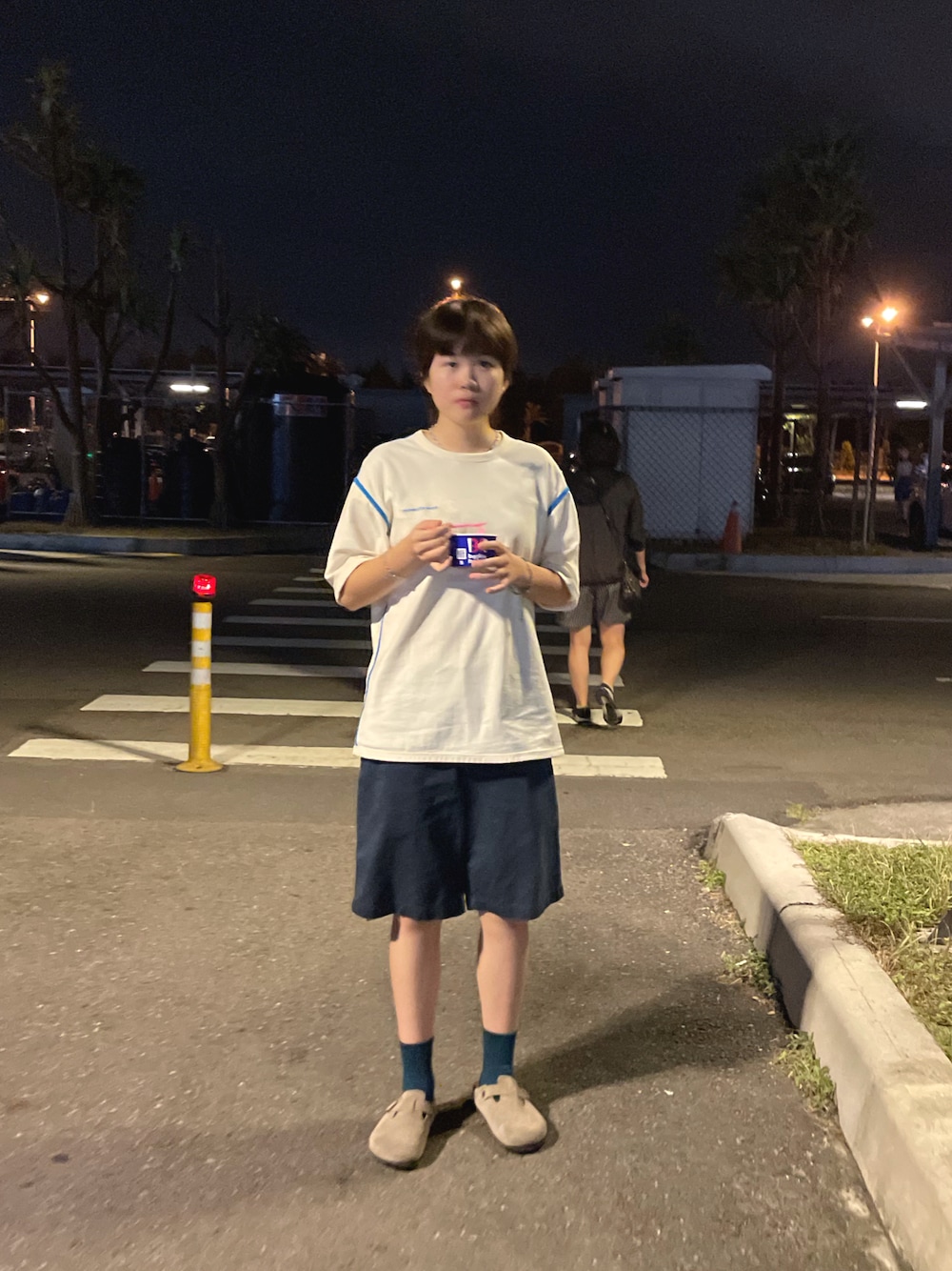 「BIRKENSTOCKの【BIRKENSTOCK / ビルケンシュトック】BOSTON SFB（その他シューズ、グレー系）」を使った、peiさん（レディース・164cm）の秋コーディネートの1枚目の写真