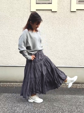 「coen（コーエン）のアイテム」を使った、cayoさん（骨格ウェーブ・レディース・155cm）の秋コーディネート