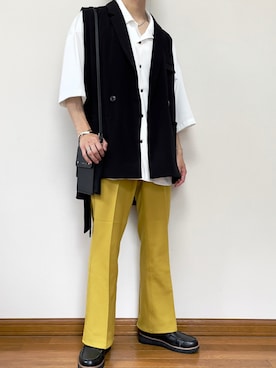 「EDDEN ELLEN（エデンエレン）のアイテム」を使った、comoiさん（メンズ・170cm）の夏コーディネート