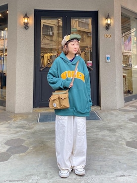 「Filter017（フィルターゼロイチナナ）のアイテム」を使った、xuan077さん（レディース・160cm）の冬コーディネート