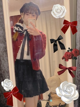 「PHILLY（フィリー）のアイテム」を使った、Mokaさん（レディース・160cm）の冬コーディネート