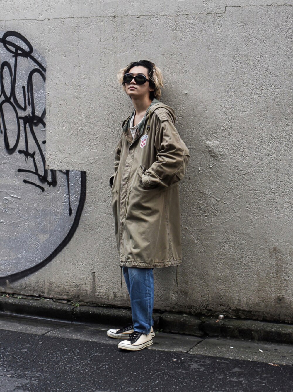 山田 祐｜HYSTERIC GLAMOURのモッズコートを使った
