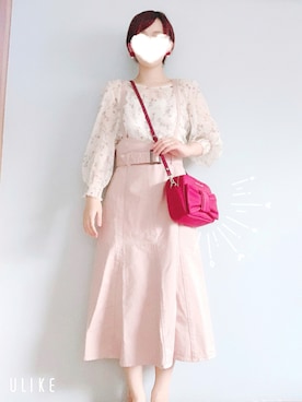 「PROPORTION BODY DRESSING（プロポーションボディドレッシング）のアイテム（ワンピース/ドレス）」を使った、akiさん（レディース・153cm）の秋コーディネート