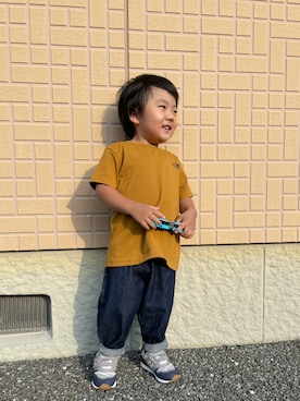 「2歳10ヶ月」｜蒼さん（キッズ・90cm）の秋コーディネート