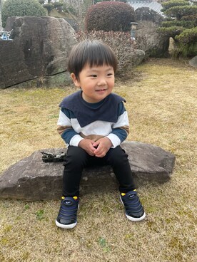 蒼さん(キッズ・80cm)の冬コーディネート