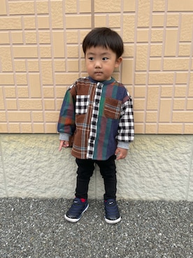 蒼さん(キッズ・80cm)の冬コーディネート