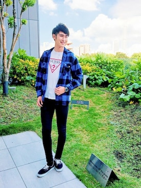 にっちさん(メンズ・186cm)の夏コーディネート