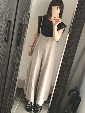 JcoRo☀︎さん（レディース・158cm）の夏コーディネート