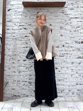 yukaさん（レディース・153cm）の秋コーディネート