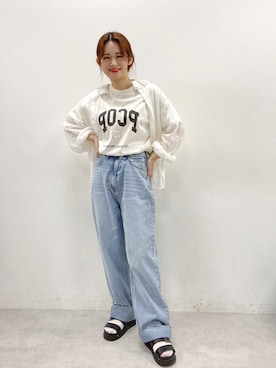 yukaさん（レディース・153cm）の夏コーディネート