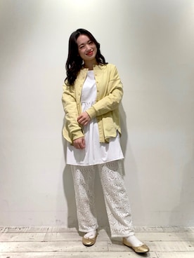 yukaさん（レディース・153cm）の春コーディネート