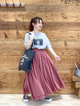 yukaさん（レディース・153cm）の春コーディネート