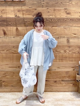 yukaさん（レディース・153cm）の夏コーディネート