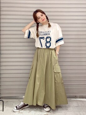 yukaさん（レディース・153cm）の夏コーディネート